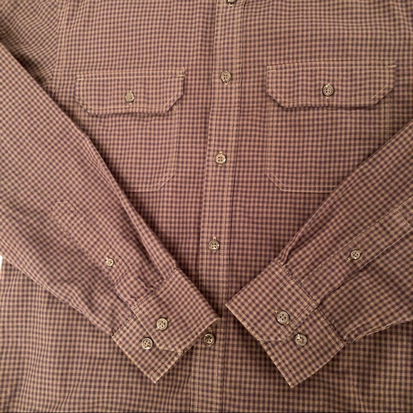 Haggar Checkered Dress Shirt - Picture 2 of 4